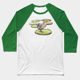 Dodo at the Botanical Gardens Baseball T-Shirt